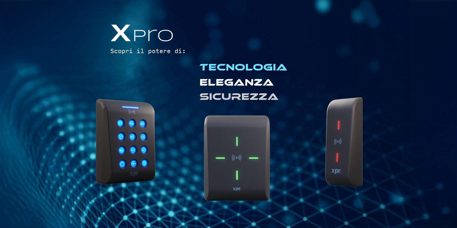 Lettori Xpro – Controllo Accessi con Stile e Intelligenza