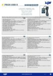 PROX-USB-X User manual  rev 1.5_EN-FR-SP-IT-NL-GE