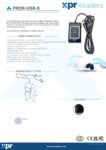 Fiche technique PROX-USB-X