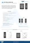 EXIT DEVICES XP-PB & XPM-PB Data sheet Rev. 1.01 - EN