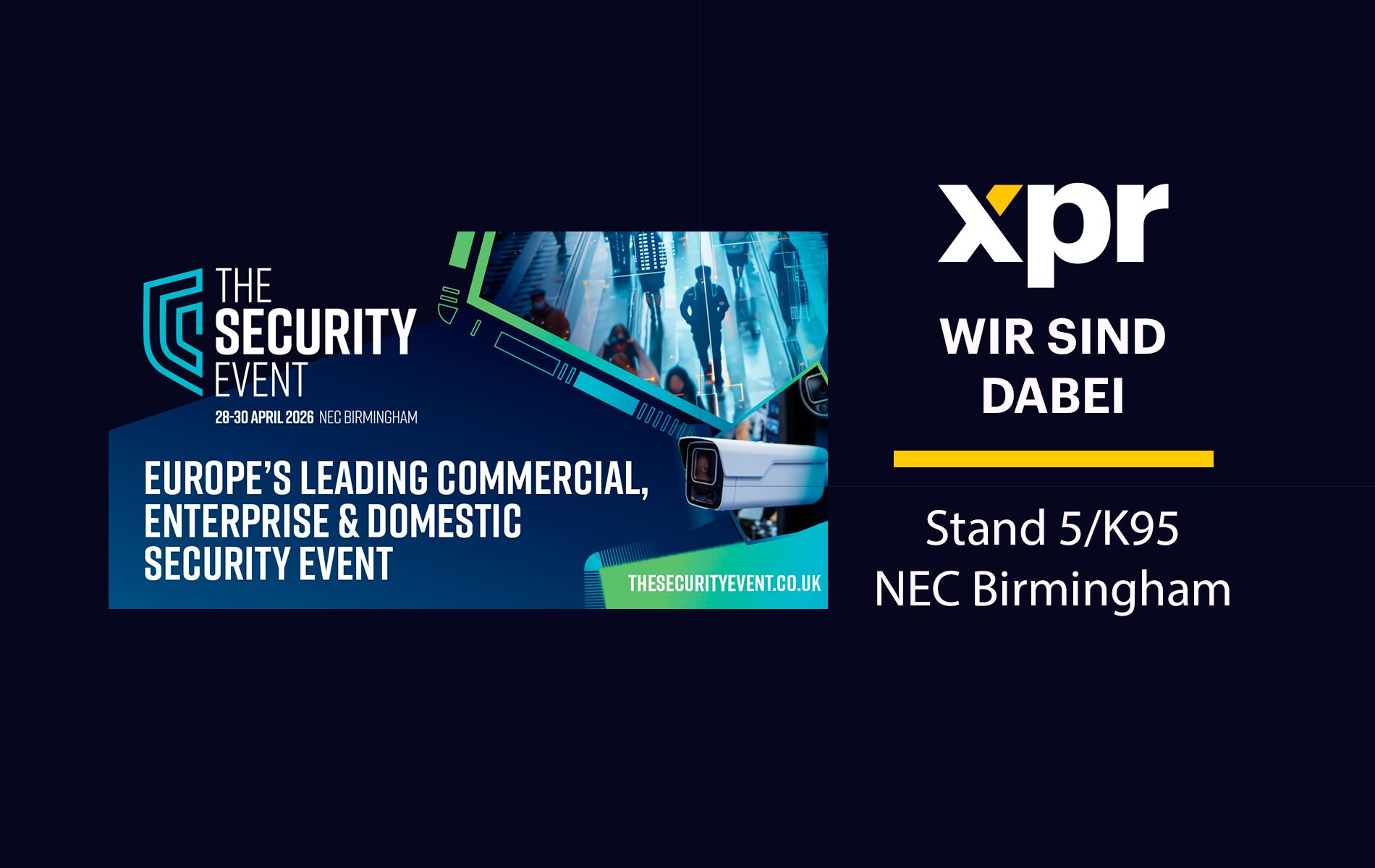 Die Security Event 2026 in Birmingham